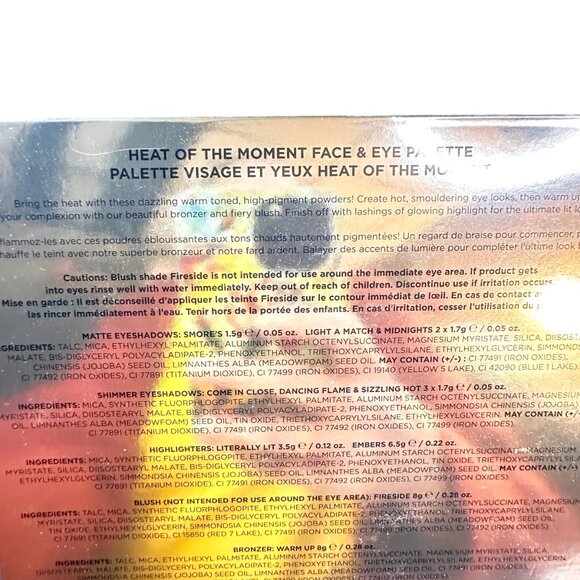 Iconic London Heat of the Moment Face & Eye Palette 36g NIB - Picture 4 of 7